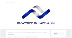 Desktop Screenshot of facetsnovum.com